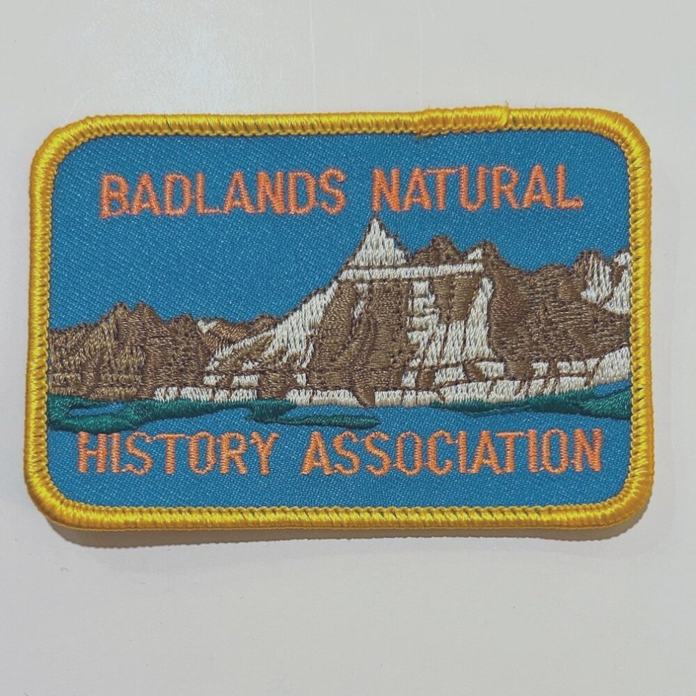 Badlands Natural History Association South Dakota Embroidered Patch UNUSED